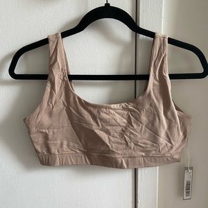EVERLANE cotton tank bra